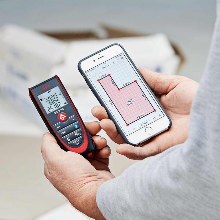 Image du produit Leica Geosystems Télémètre laser DISTO D2 (100 m, 635 nm)