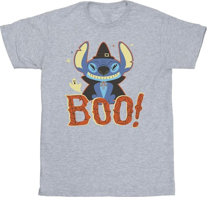 Actual product image Disney Mens Lilo & Stitch Boo! T-Shirt (4XL)