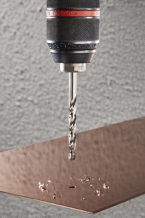 Produktbild wolfcraft Metallbohrer HSS geschliffen, Ø 10 mm (10 mm)