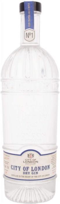 Actual product image City of London Distillery No. 1 DRY GIN (1 x 70 cl)