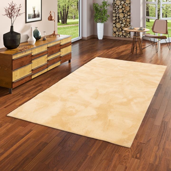 Produktbild Pergamon Luxus Super Soft Fellteppich Pearl (140 x 200 cm)