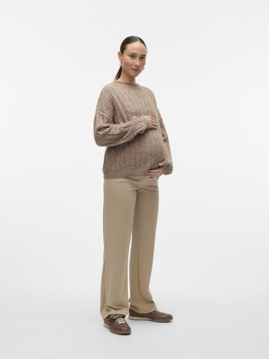 Image du produit Vero Moda Maternity Coupe normale Pull à col rond Haut tricoté (M)