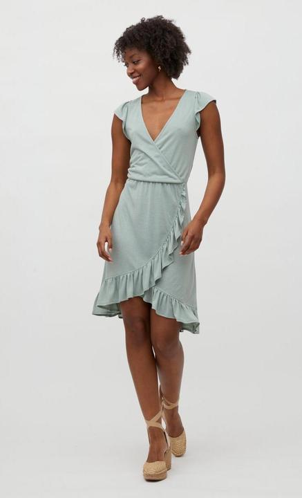 Produktbild Vila Kurzärmeliges Wickelkleid (S)