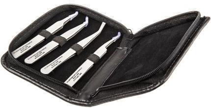 Image du produit Rs Pro 4 piece SMT tweezer set,120mm L