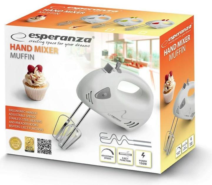 Produktbild Esperanza HAND MIXER MUFFIN 150W (150 W)