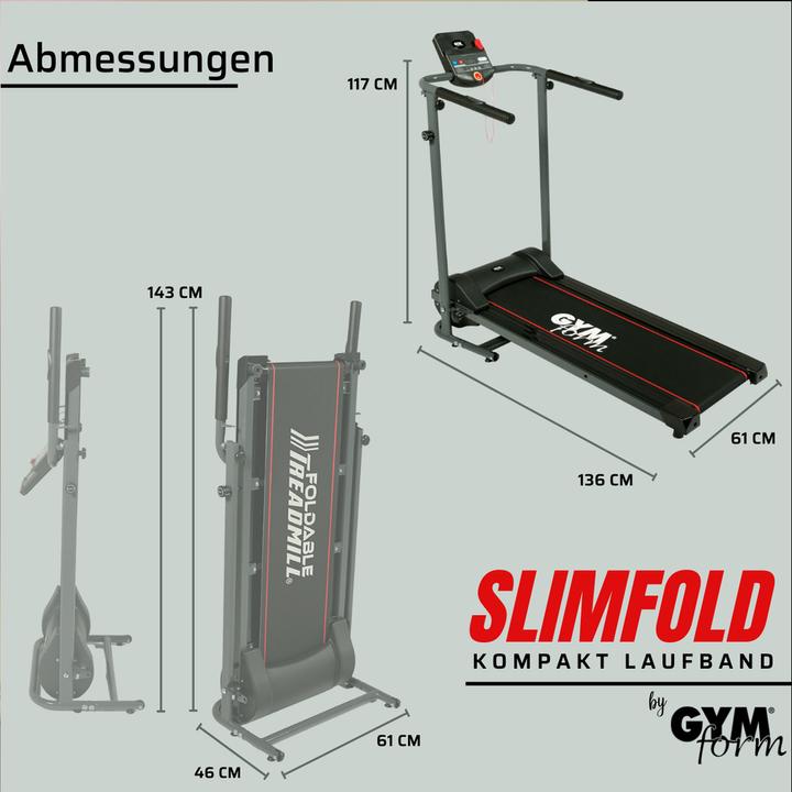 Produktbild Gymform Slim Fold Treadmill