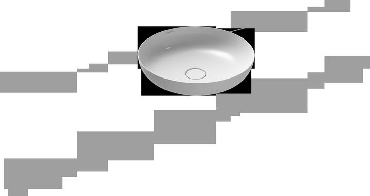 Image du produit Kaldewei Miena cuvette de lavabo, 3180, autour de, sans trop-plein, diamètre 450mm, 909306000 (572 mm, 551 mm)