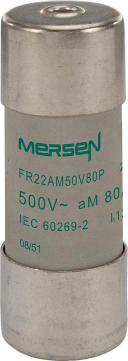 Actual product image Fuse link (Cylinder fuse, 80 A)