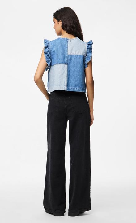Immagine prodotto Pieces PCFIE VOLANT PATCHWORK Jeansweste (S)