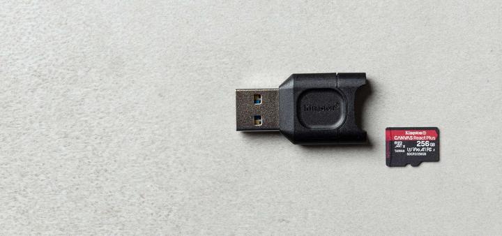 Actual product image Kingston MobileLite Plus microSD (USB)