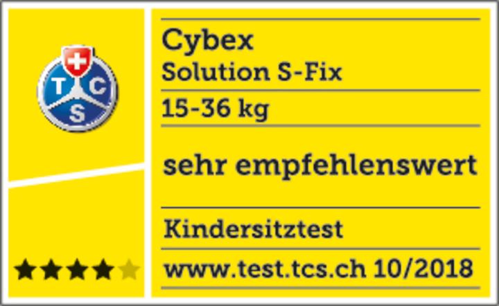 Actual product image Cybex Solution S-Fix
