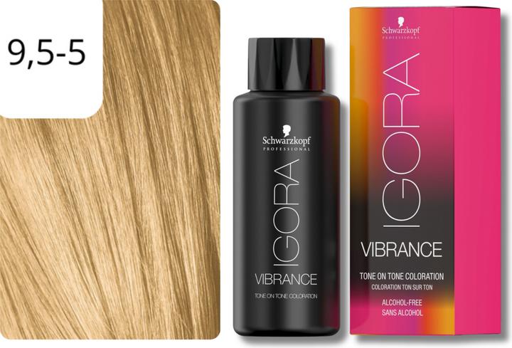Image du produit Schwarzkopf Professional Coloration IGORA VIBRANCE Tone On Tone (9,5-5 Toner or)