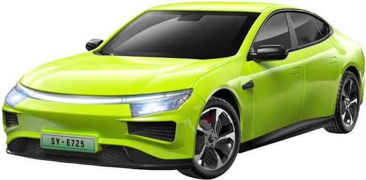 Productafbeelding Double Op afstand bestuurbare auto 1:16 (groen) Elektrische auto E725-003