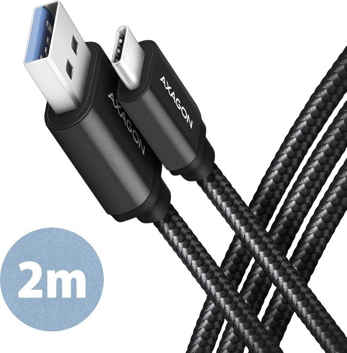 Axagon USB A — USB C (2 m, USB 3.2 Gen 1)