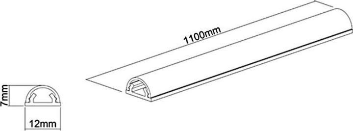 Image du produit Multibrackets Chemin de câbles (Conduit, 110 cm)