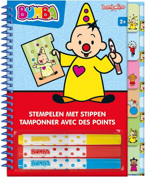 Actual product image Bambolino Toys Bumba Dot Stamp Book