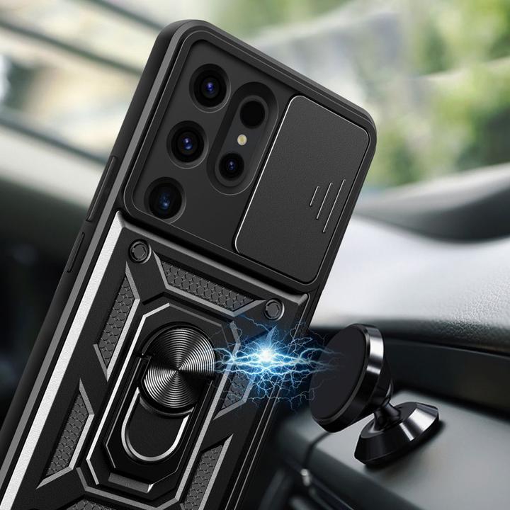 Produktbild Hurtel Hybrid Armor Camshield Case (Samsung Galaxy S24 Ultra)