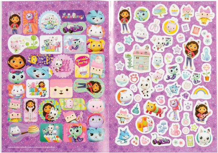 Actual product image Totum Gabby's Dollhouse Sticker Book
