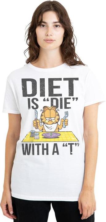 Image du produit Garfield - T-shirt DIET IS DIE WITH A T - Adulte (L)