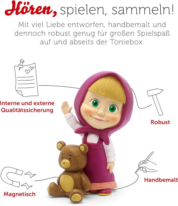 Immagine prodotto Tonies Mascha und der Bär - Un nuovo amico per Mascha (Tedesco)