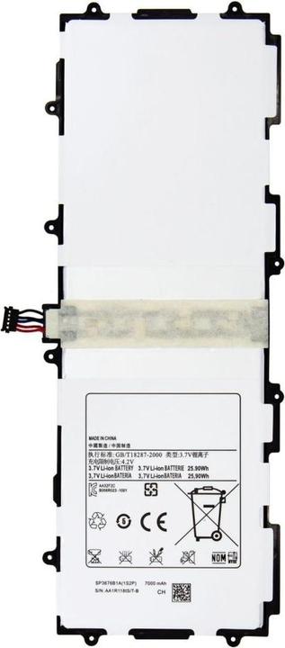 Actual product image Samsung SP3676B1A Baterry for 7000mAh, 25,9Wh Li-Ion (OEM)