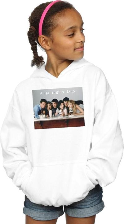 Immagine prodotto Friends Group Photo Milkshakes Felpa con Cappuccio Ragazze (152, 158)