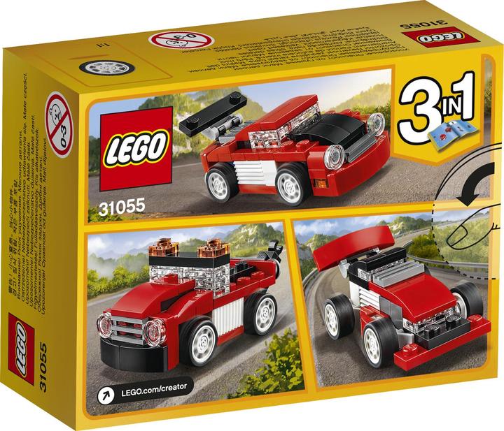 Image du produit LEGO Voiture de course rouge Creator (31055, LEGO Creator Expert)