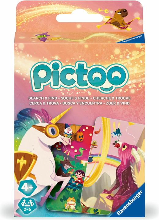 Actual product image Ravensburger 23480 - Pictoo Fantasy Card Game - Fast-paced card search game for children 4+ (Multilingual)