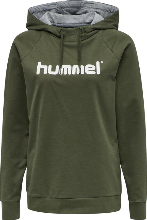 Actual product image hummel Go Cotton Logo Hoodie Woman (XS)
