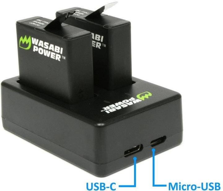 Immagine prodotto Wasabi Power GoPro Hero 5/6 (GoPro Hero 5)