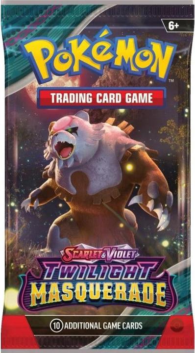 Actual product image Pokémon Twilight Masquerade (German, Booster display)