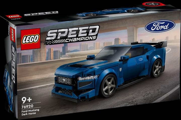 Immagine prodotto LEGO Ford Mustang, l'auto sportiva del Cavallo Nero (76920, LEGO Speed Champions)