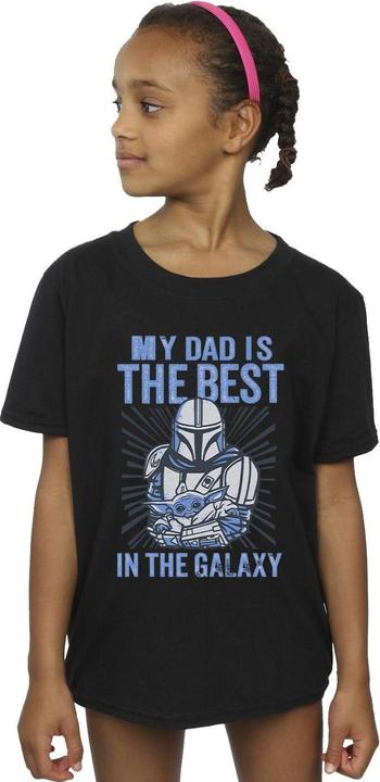 Image du produit Star Wars - T-shirt MANDALORIAN BEST DAD - Fille (140, 146)