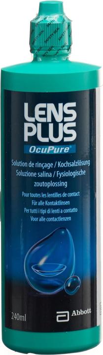 Lens Plus OcuPure (Kochsalzlösung, 240 ml)