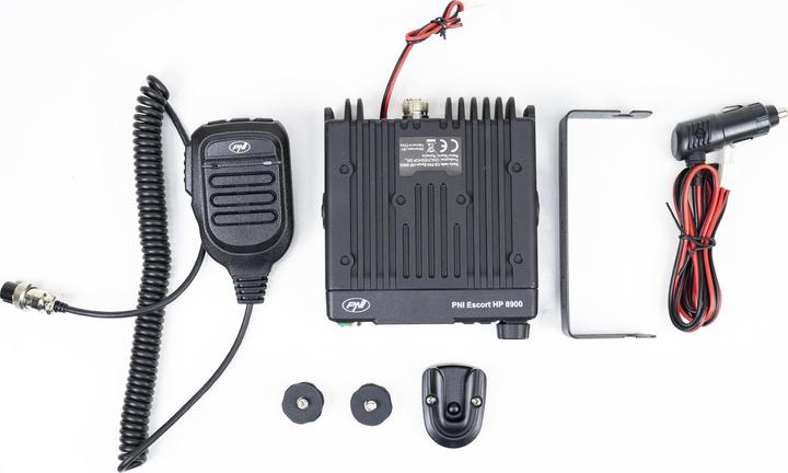 Actual product image PNI CB Escort HP 8900 ASQ radio package, 12-24 V + Extra 48 CB antenna with magnetic base, 12
