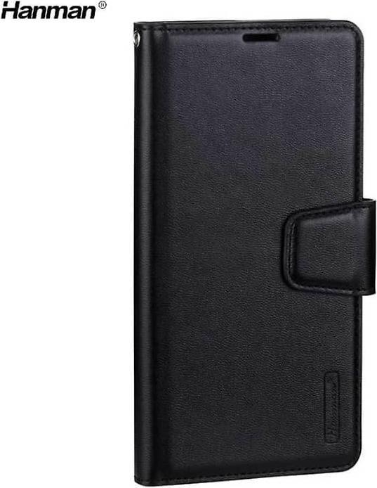 Image du produit Hanman Samsung Galaxy S7 - Etui à clapet en métal avec 3 emplacements pour cartes, noir (Samsung Galaxy S7)