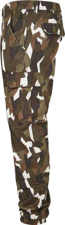 Actual product image Urban Classics Geometric Camo Stretch Twill Cargo Pants (32)