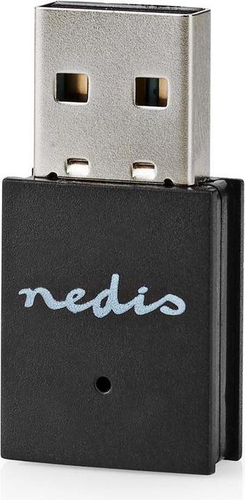 Produktbild Nedis Netzwerk-Dongle | Wi-Fi | N300 | 2.4 GHz | USB2.0 | Wi-Fi speed total: 300 Mbps | Windows 10 / (USB)