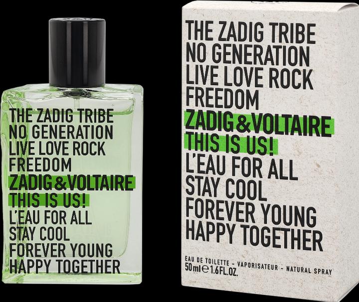 Image du produit Zadig & Voltaire L'eau For All Eau de Toilette (Eau de toilette, 50 ml)