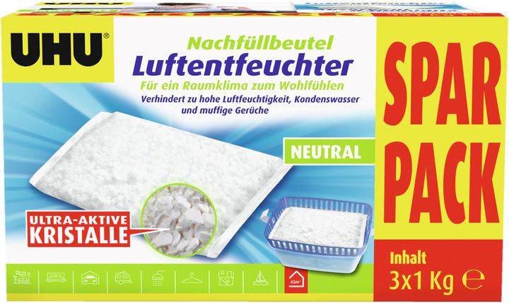 UHU Luftentfeuchter Nachfüllbeutel (3 x)