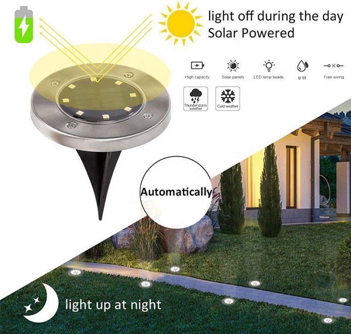 Produktbild GuGus LED Boden-Solarleuchte (800 lm, Wasserdicht)