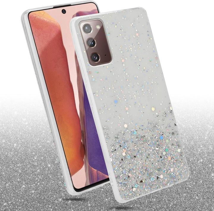 Actual product image Cadorabo TPU cover with glitter for Samsung Galaxy NOTE 20 (Samsung Galaxy Note 20)