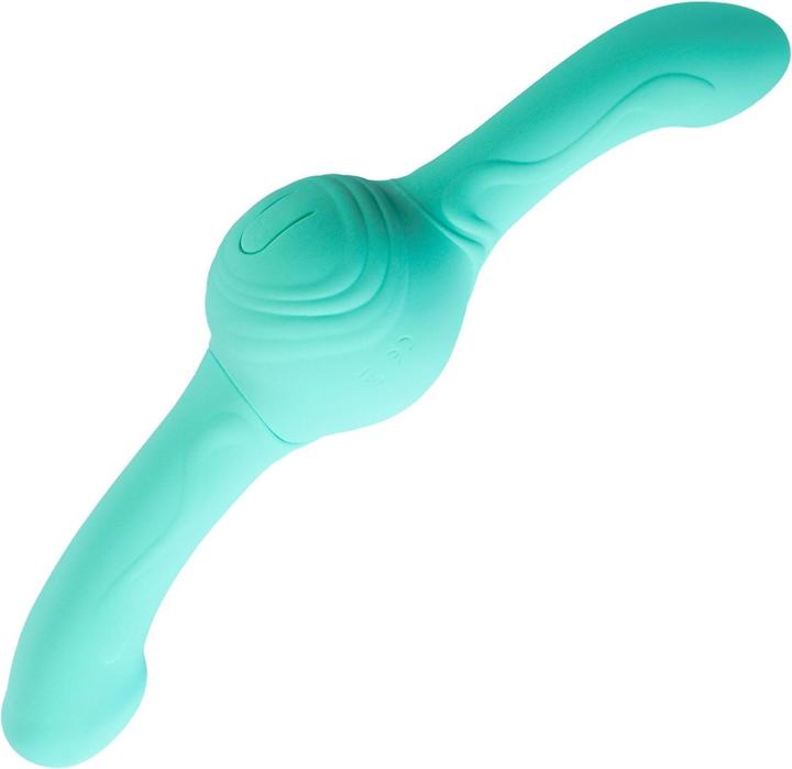 Actual product image Tracy's Dog Ghod Dual Vibrator - Soft green