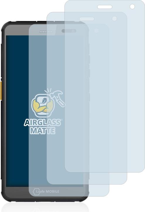 Actual product image BROTECT AirGlass Glass Matte (3 Piece, i.safe mobile IS655.2)