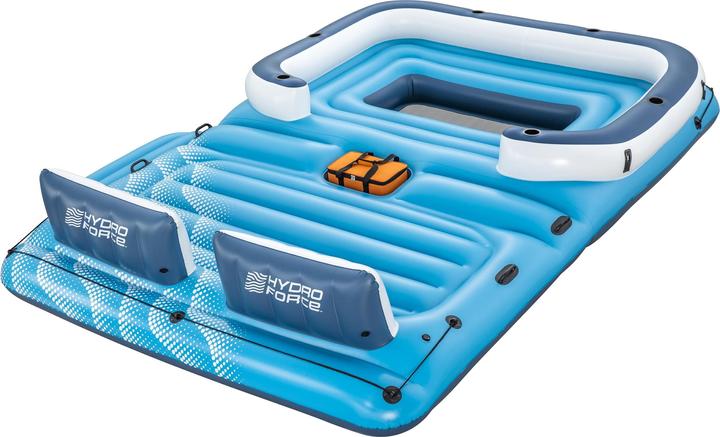 Actual product image Bestway Hydro Force Tropical Breeze 6-Person Inflatable Party Island 3.73 m