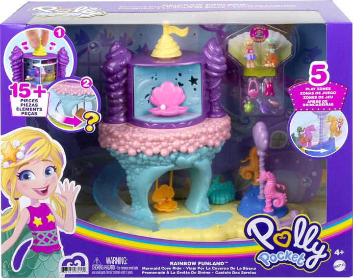 Immagine prodotto Polly Pocket arcobaleno unicorno divertimento sirena baia