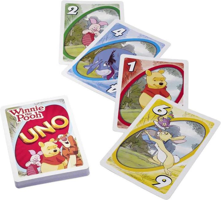 Produktbild Mattel Games UNO Junior mit Winnie Puuh (Deutsch, Französisch, Italienisch)