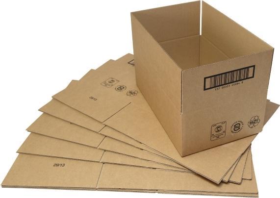 Nordiskt Papper AB Caisse standard, 1 couche, 400 x 300 x 270 mm, bundt a 25 stk. (25 x)