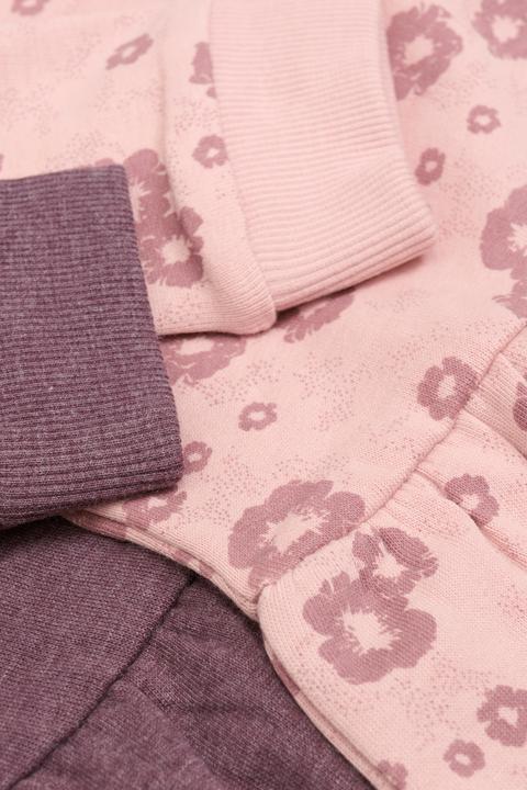 Image du produit Minymo Robe sweat 2 pièces Misty Rose Gr. 98 (98)