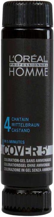 Actual product image L'Oréal Professionnel Homme Cover 5 (No. 4 Medium-Brown)